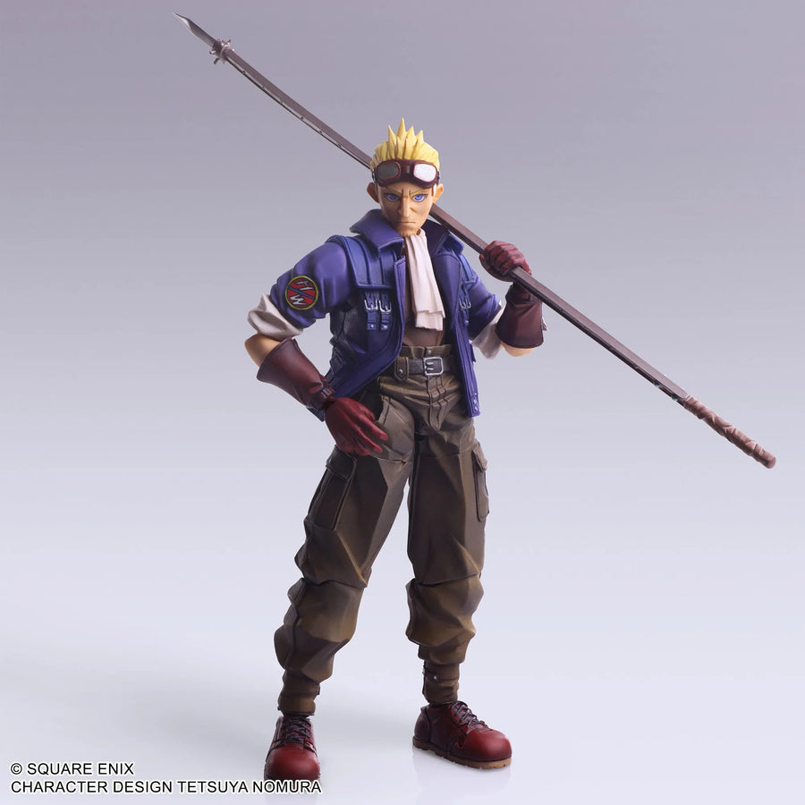 Final Fantasy VII - Cid Highwind - Bring Arts (Square Enix)ㅤ – Square Enix – ActionFigureBrasil
