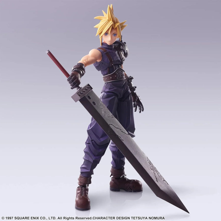Final Fantasy VII - Cloud Strife - Bring Arts - 2024 Re-release (Square Enix)ㅤ – Square Enix – ActionFigureBrasil