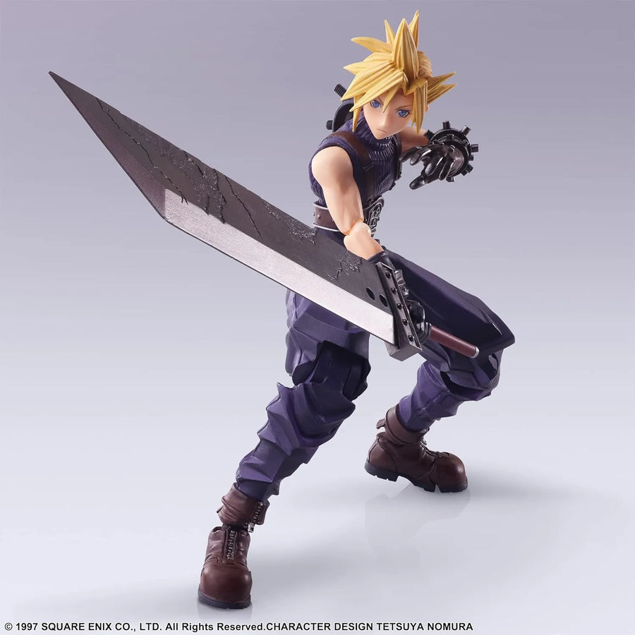 Final Fantasy VII - Cloud Strife - Bring Arts - 2024 Re-release (Square Enix)ㅤ – Square Enix – ActionFigureBrasil