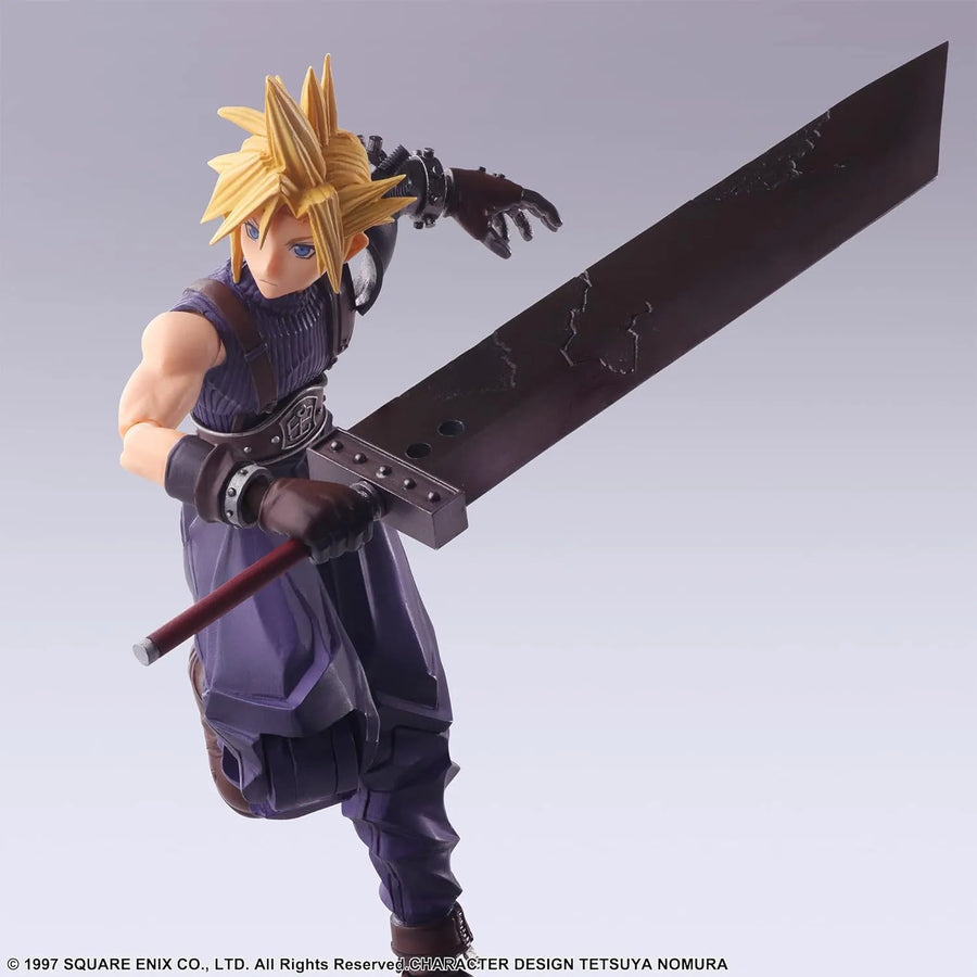 Final Fantasy VII - Cloud Strife - Bring Arts - 2024 Re-release (Square Enix)ㅤ – Square Enix – ActionFigureBrasil