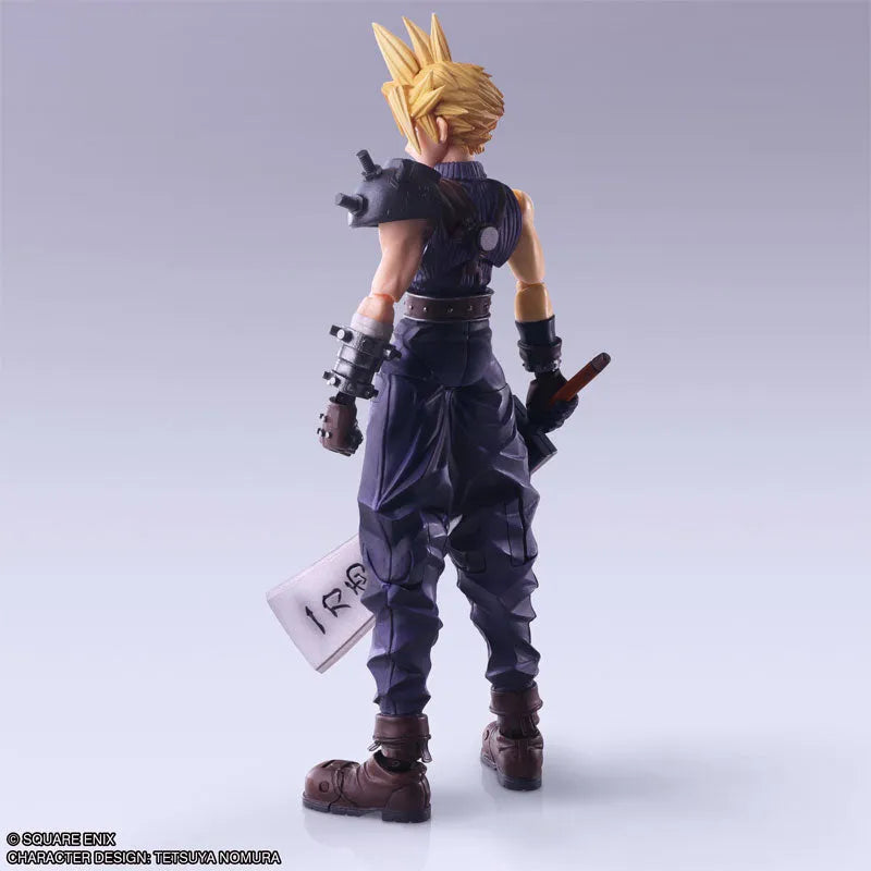 Final Fantasy VII - Cloud Strife - Bring Arts - Hardedge Ver. (Square Enix)ㅤ – Square Enix – ActionFigureBrasil