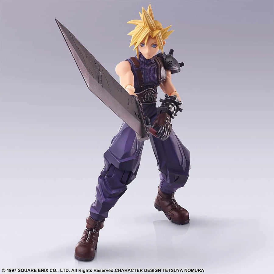 Final Fantasy VII - Cloud Strife - Bring Arts (Square Enix)ㅤ – Square Enix – ActionFigureBrasil