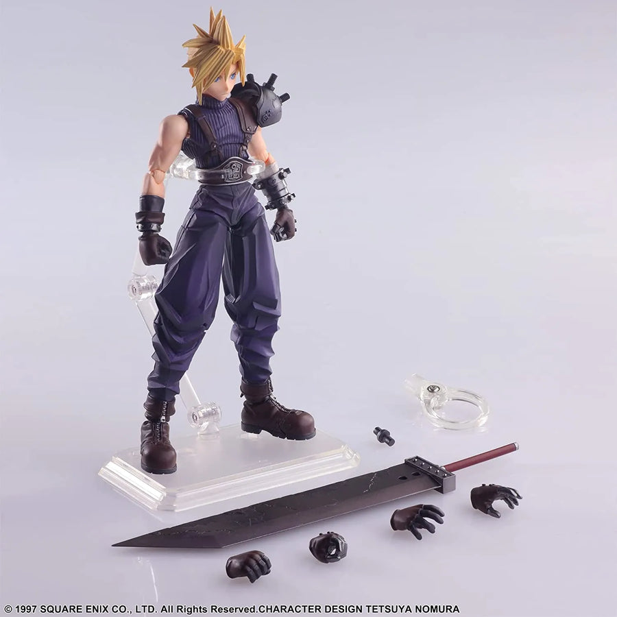Final Fantasy VII - Cloud Strife - Bring Arts (Square Enix)ㅤ – Square Enix – ActionFigureBrasil