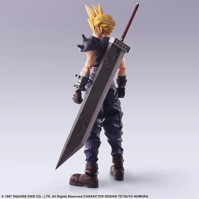 Final Fantasy VII - Cloud Strife - Bring Arts (Square Enix)ㅤ – Square Enix – ActionFigureBrasil — acessórios