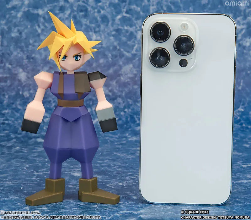 Final Fantasy VII - Cloud Strife - Polygon Sofubi - Sofubi Figure (Square Enix)ㅤ – Square Enix – ActionFigureBrasil