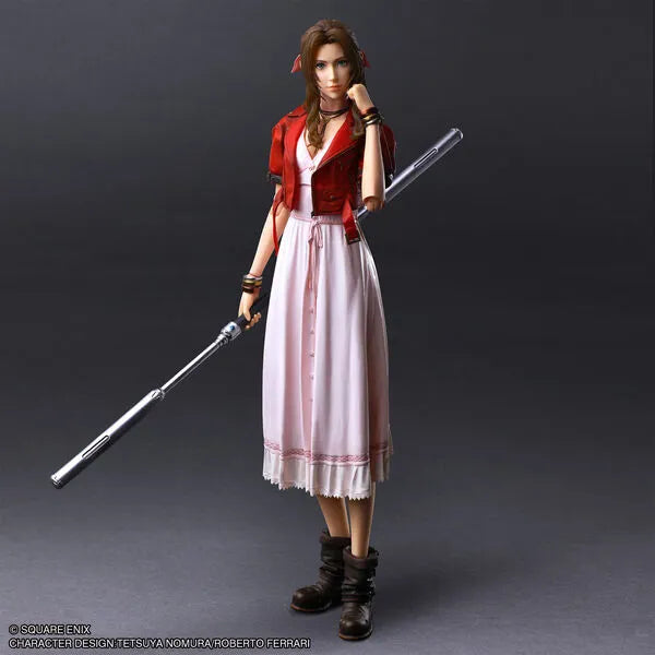 Final Fantasy VII Rebirth - Aerith Gainsborough - Play Arts Kai (Square Enix)ㅤ – Square Enix – ActionFigureBrasil