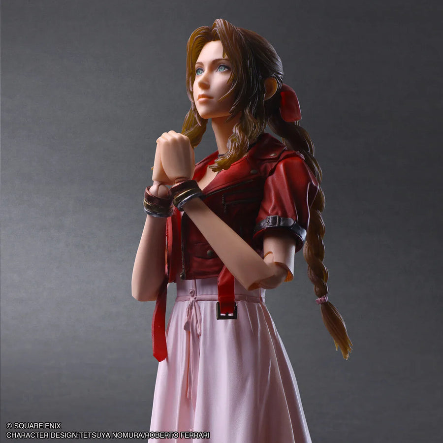 Final Fantasy VII Rebirth - Aerith Gainsborough - Play Arts Kai (Square Enix)ㅤ – Square Enix – ActionFigureBrasil