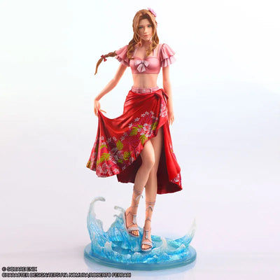 Final Fantasy VII Rebirth - Aerith Gainsborough - Static Arts - Swimsuit Ver. (Square Enix)ㅤ – Square Enix – ActionFigureBrasil