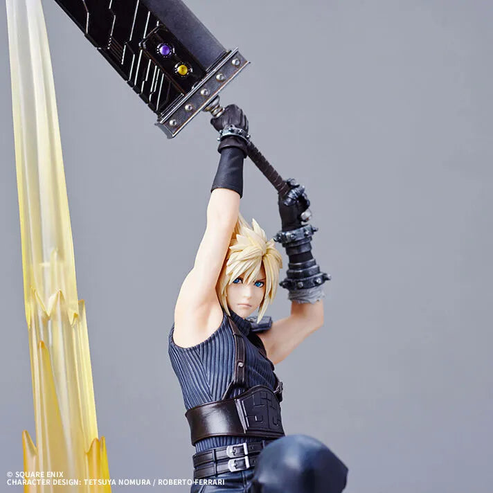 Final Fantasy VII Rebirth - Cloud Strife - Final Fantasy VII Rebirth Hatsubai Kinen Kuji (A Prize) (Square Enix)ㅤ – Square Enix – ActionFigureBrasil