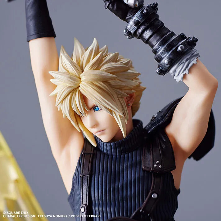 Final Fantasy VII Rebirth - Cloud Strife - Final Fantasy VII Rebirth Hatsubai Kinen Kuji (A Prize) (Square Enix)ㅤ – Square Enix – ActionFigureBrasil