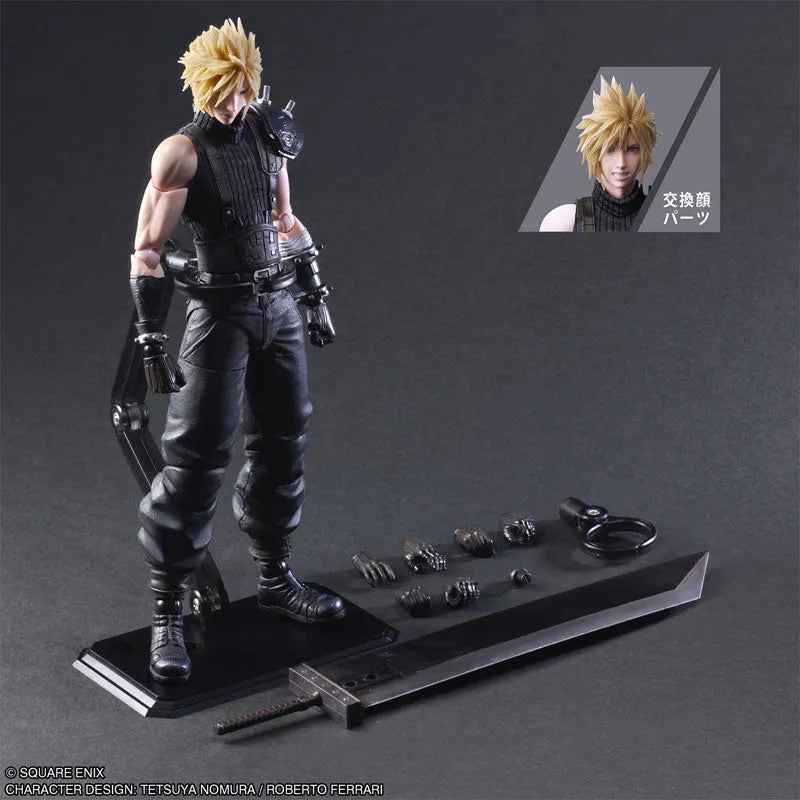 Final Fantasy VII Rebirth - Cloud Strife - Play Arts Kai (Square Enix)ㅤ – Square Enix – ActionFigureBrasil