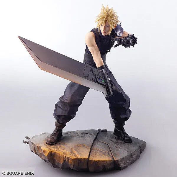 Final Fantasy VII Rebirth - Cloud Strife - Static Arts (Square Enix)ㅤ – Square Enix – ActionFigureBrasil