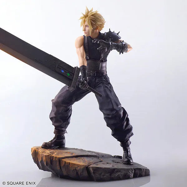 Final Fantasy VII Rebirth - Cloud Strife - Static Arts (Square Enix)ㅤ – Square Enix – ActionFigureBrasil