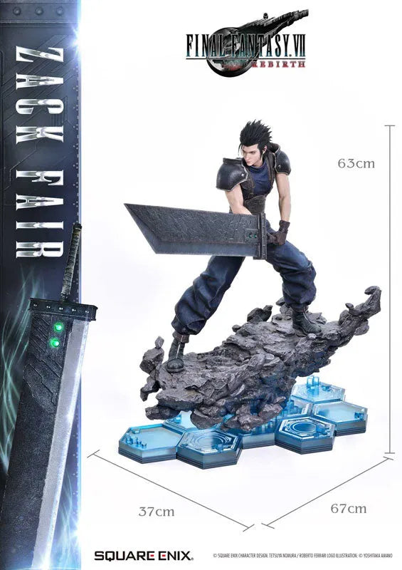 Final Fantasy VII Rebirth - Zack Fair - Square Enix Masterline (SEM-09) - 1/4 (Prime 1 Studio)ㅤ – Prime 1 Studio – ActionFigureBrasil