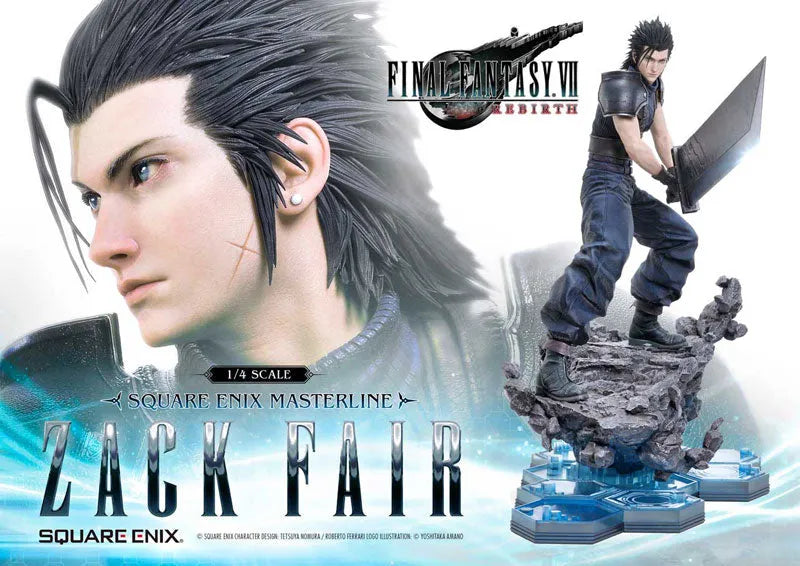 Final Fantasy VII Rebirth - Zack Fair - Square Enix Masterline (SEM-09) - 1/4 (Prime 1 Studio)ㅤ – Prime 1 Studio – ActionFigureBrasil