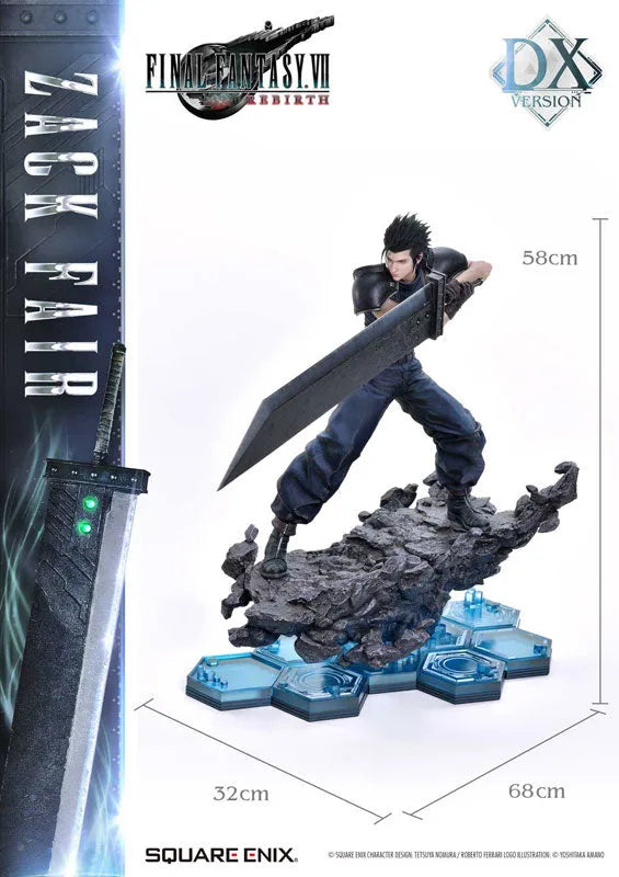Final Fantasy VII Rebirth - Zack Fair - Square Enix Masterline (SEM-09DX) - 1/4 - DX Version (Prime 1 Studio)ㅤ – Prime 1 Studio – ActionFigureBrasil