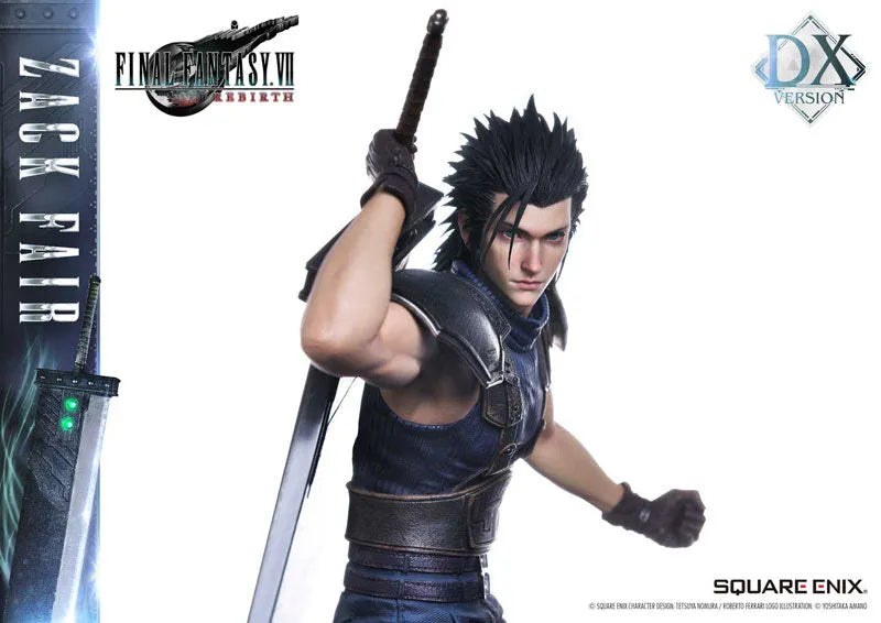 Final Fantasy VII Rebirth - Zack Fair - Square Enix Masterline (SEM-09DX) - 1/4 - DX Version (Prime 1 Studio)ㅤ – Prime 1 Studio – ActionFigureBrasil
