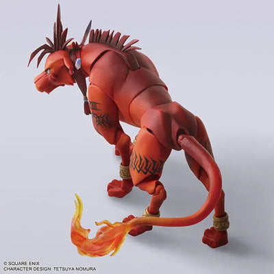 Final Fantasy VII - Red XIII - Bring Arts (Square Enix)ㅤ – Square Enix – ActionFigureBrasil — com base expositora