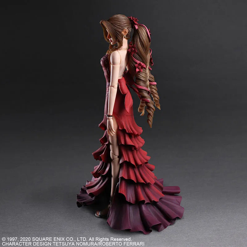 Final Fantasy VII Remake - Aerith Gainsborough - Play Arts Kai - Dress Ver. (Square Enix)ㅤ – Square Enix – ActionFigureBrasil
