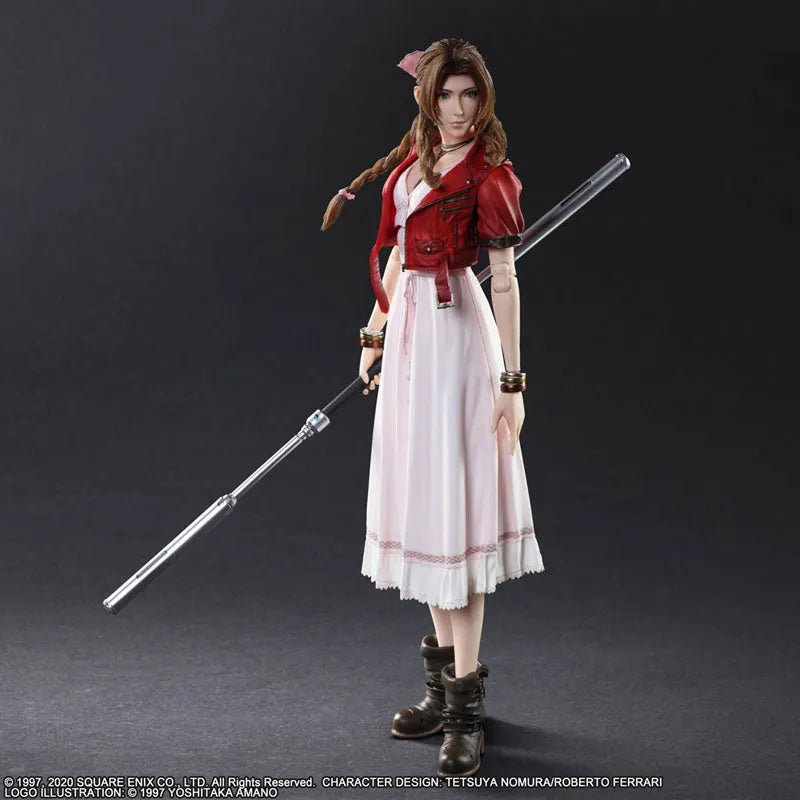 Final Fantasy VII Remake - Aerith Gainsborough - Play Arts Kai (Square Enix)ㅤ – Square Enix – ActionFigureBrasil