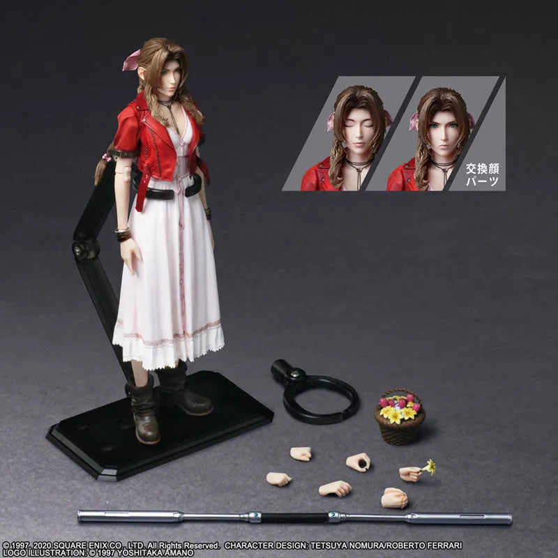 Final Fantasy VII Remake - Aerith Gainsborough - Play Arts Kai (Square Enix)ㅤ – Square Enix – ActionFigureBrasil