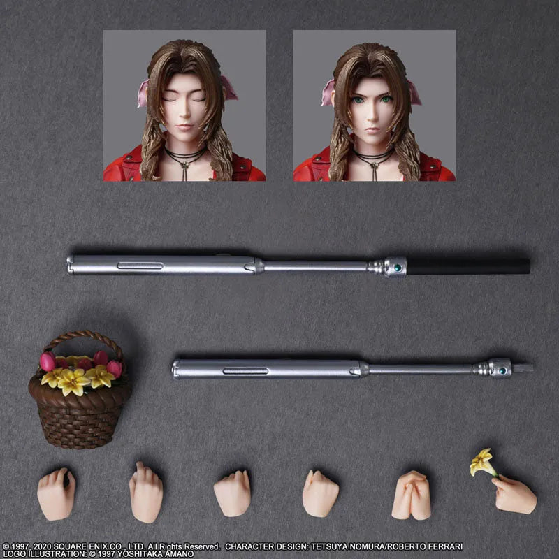 Final Fantasy VII Remake - Aerith Gainsborough - Play Arts Kai (Square Enix)ㅤ – Square Enix – ActionFigureBrasil