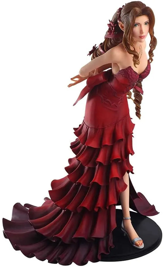 Final Fantasy VII Remake - Aerith Gainsborough - Static Arts - Dress Ver. (Square Enix)ㅤ – Square Enix – ActionFigureBrasil