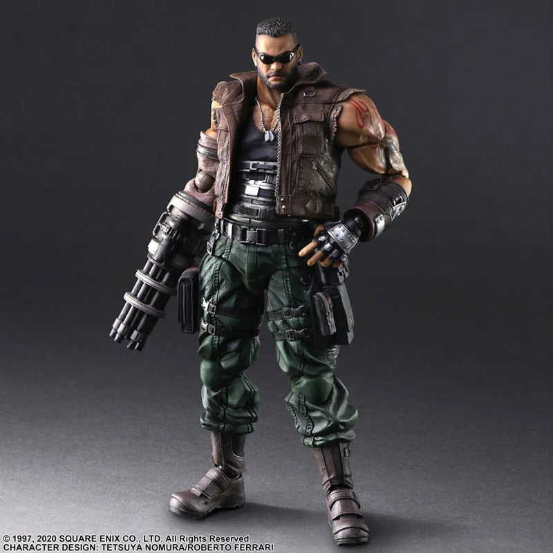 Final Fantasy VII Remake - Barret Wallace - Play Arts Kai - Version 2 (Square Enix)ㅤ – Square Enix – ActionFigureBrasil
