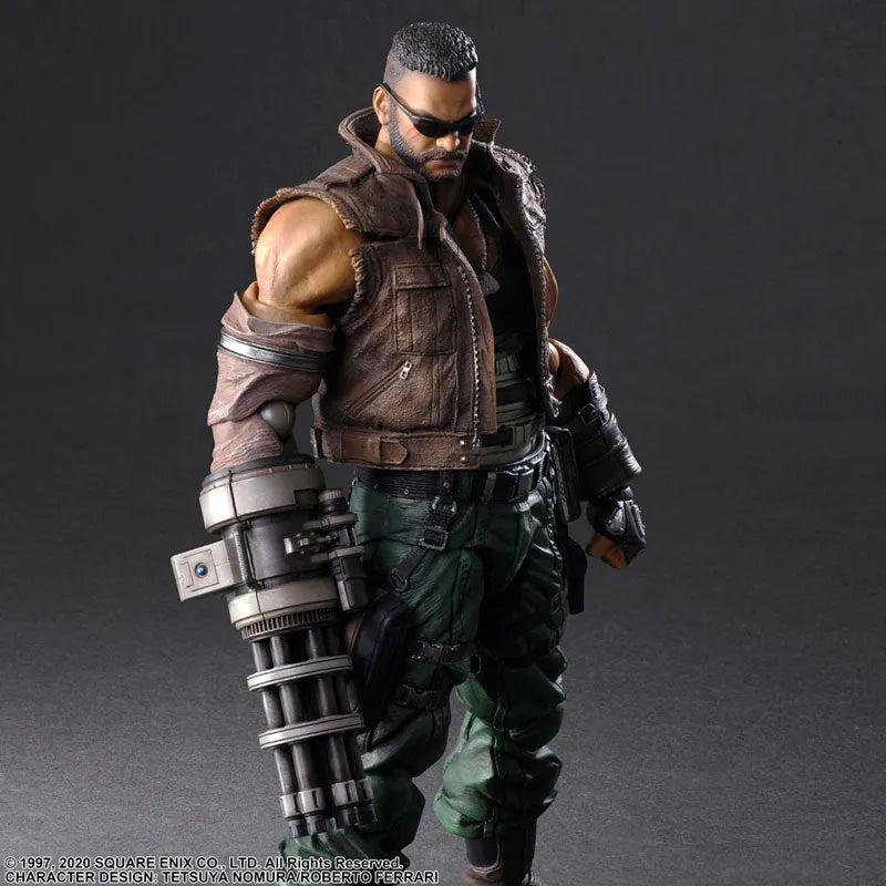 Final Fantasy VII Remake - Barret Wallace - Play Arts Kai - Version 2 (Square Enix)ㅤ – Square Enix – ActionFigureBrasil