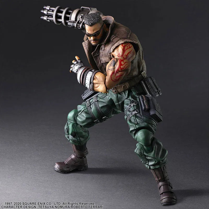 Final Fantasy VII Remake - Barret Wallace - Play Arts Kai - Version 2 (Square Enix)ㅤ – Square Enix – ActionFigureBrasil