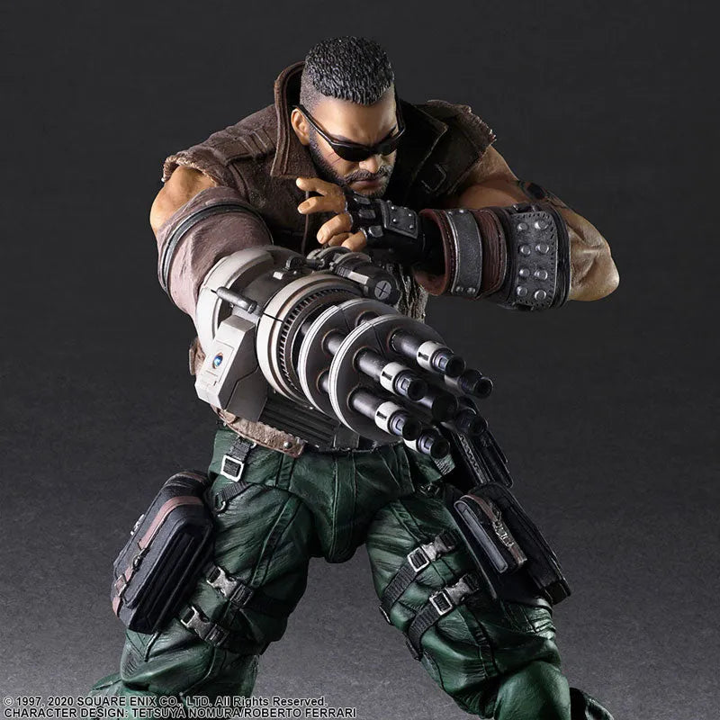 Final Fantasy VII Remake - Barret Wallace - Play Arts Kai - Version 2 (Square Enix)ㅤ – Square Enix – ActionFigureBrasil