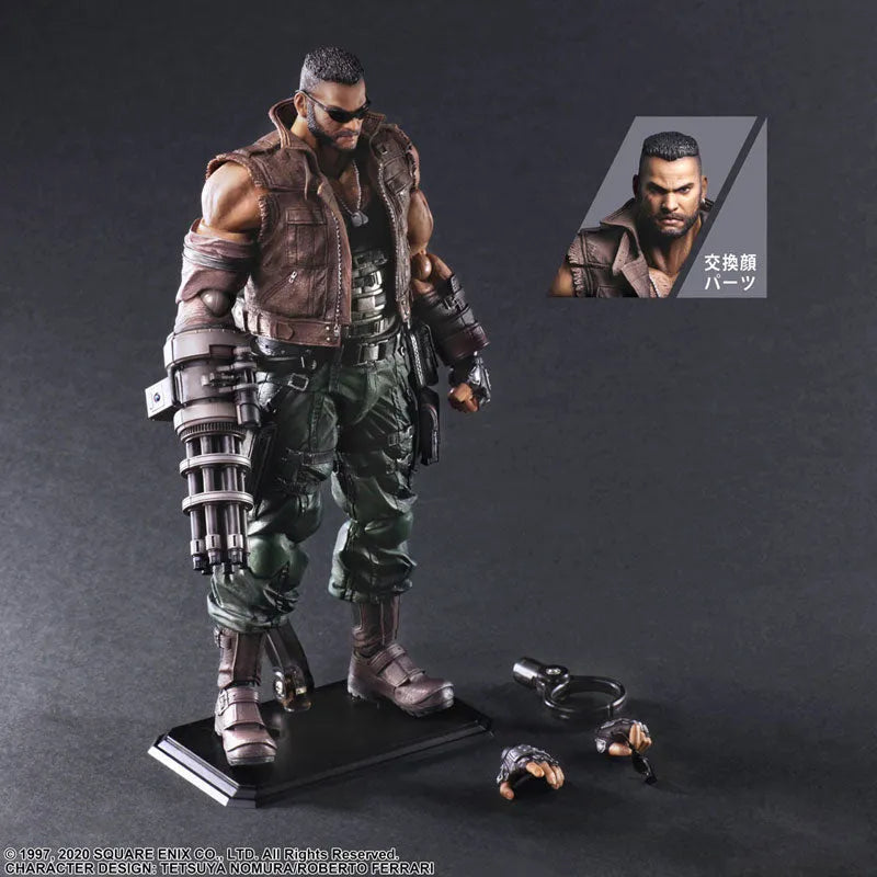 Final Fantasy VII Remake - Barret Wallace - Play Arts Kai - Version 2 (Square Enix)ㅤ – Square Enix – ActionFigureBrasil