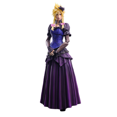 Final Fantasy VII Remake - Cloud Strife - Play Arts Kai - Dress Ver. (Square Enix)ㅤ – Square Enix – ActionFigureBrasil