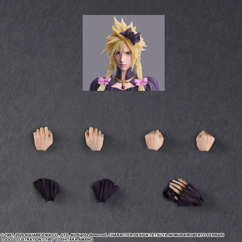 Final Fantasy VII Remake - Cloud Strife - Play Arts Kai - Dress Ver. (Square Enix)ㅤ – Square Enix – ActionFigureBrasil