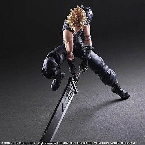 Final Fantasy VII Remake - Cloud Strife - Play Arts Kai (Square Enix)ㅤ – Square Enix – ActionFigureBrasil