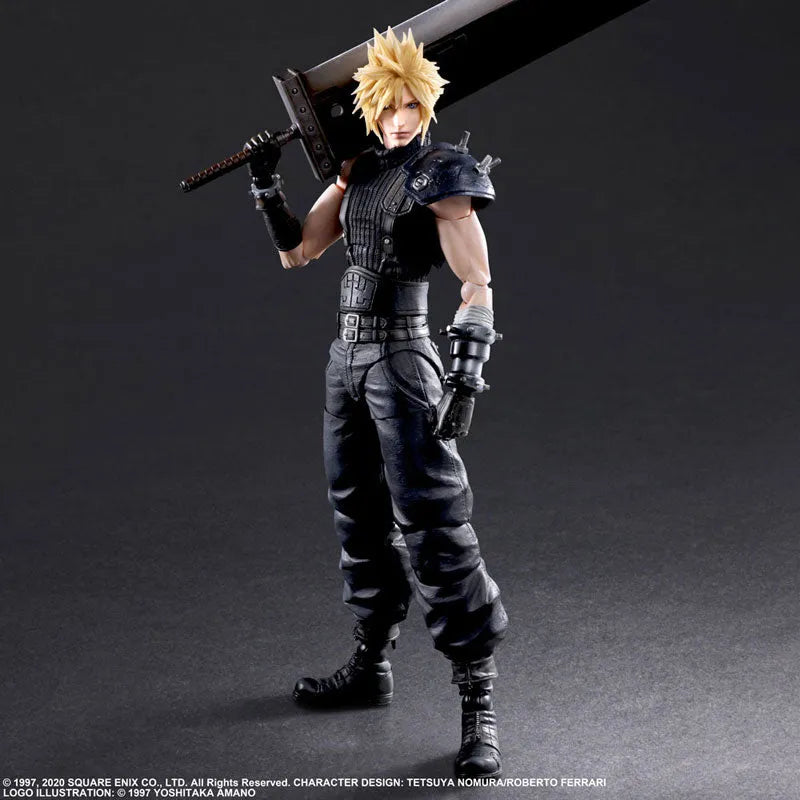 Final Fantasy VII Remake - Cloud Strife - Play Arts Kai - Version 2 - 2023 Re-release (Square Enix)ㅤ – Square Enix – ActionFigureBrasil
