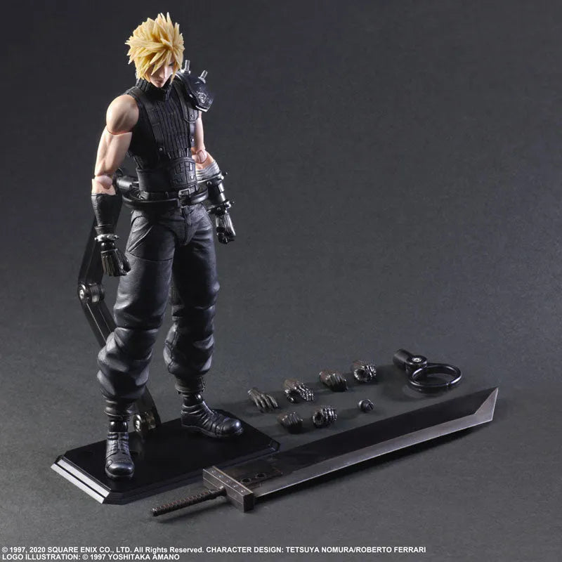 Final Fantasy VII Remake - Cloud Strife - Play Arts Kai - Version 2 - 2023 Re-release (Square Enix)ㅤ – Square Enix – ActionFigureBrasil