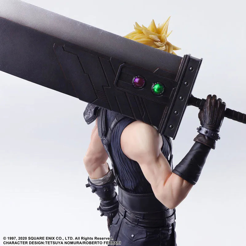 Final Fantasy VII Remake - Cloud Strife - Static Arts - 2025 Re-release (Square Enix)ㅤ – Square Enix – ActionFigureBrasil