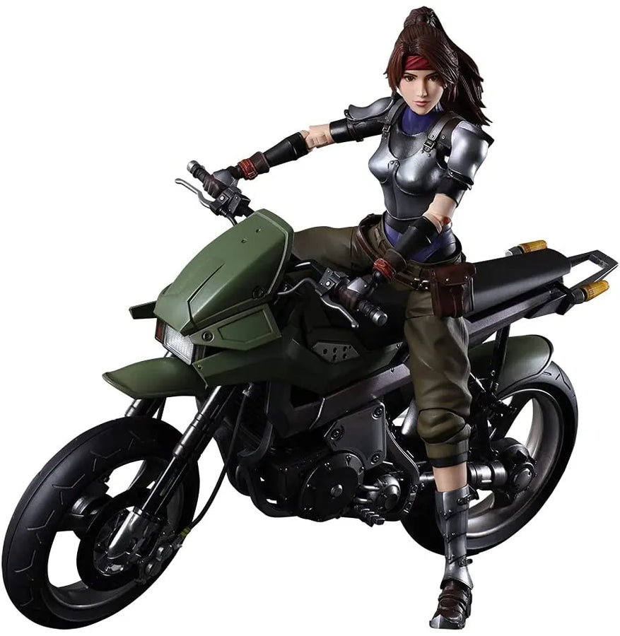 Final Fantasy VII Remake - Jessie Rasberry - Motorbike Set - Play Arts Kai (Square Enix)ㅤ – Square Enix – ActionFigureBrasil