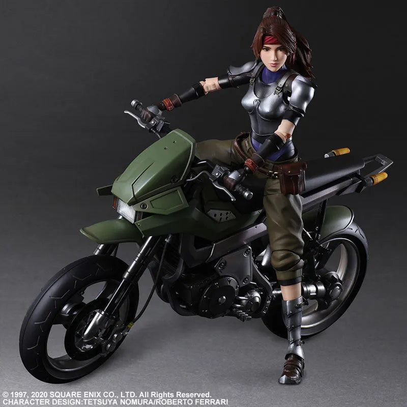 Final Fantasy VII Remake - Jessie Rasberry - Motorbike Set - Play Arts Kai (Square Enix)ㅤ – Square Enix – ActionFigureBrasil