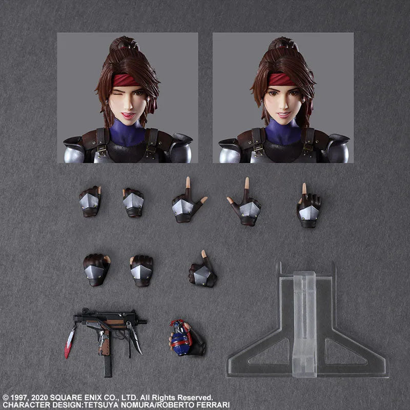 Final Fantasy VII Remake - Jessie Rasberry - Motorbike Set - Play Arts Kai (Square Enix)ㅤ – Square Enix – ActionFigureBrasil