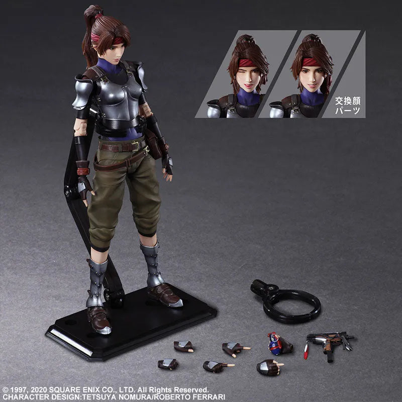 Final Fantasy VII Remake - Jessie Rasberry - Play Arts Kai (Square Enix)ㅤ – Square Enix – ActionFigureBrasil