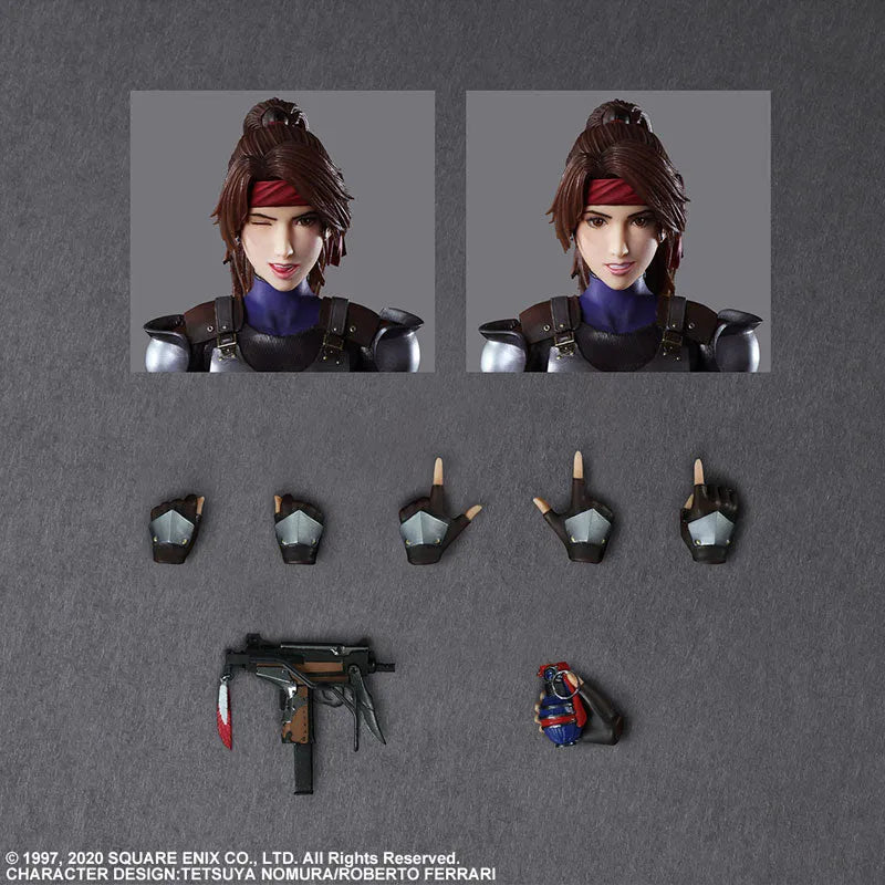Final Fantasy VII Remake - Jessie Rasberry - Play Arts Kai (Square Enix)ㅤ – Square Enix – ActionFigureBrasil