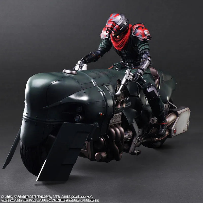 Final Fantasy VII Remake - Keibihei - Play Arts Kai - & Bike Set (Square Enix)ㅤ – Square Enix – ActionFigureBrasil