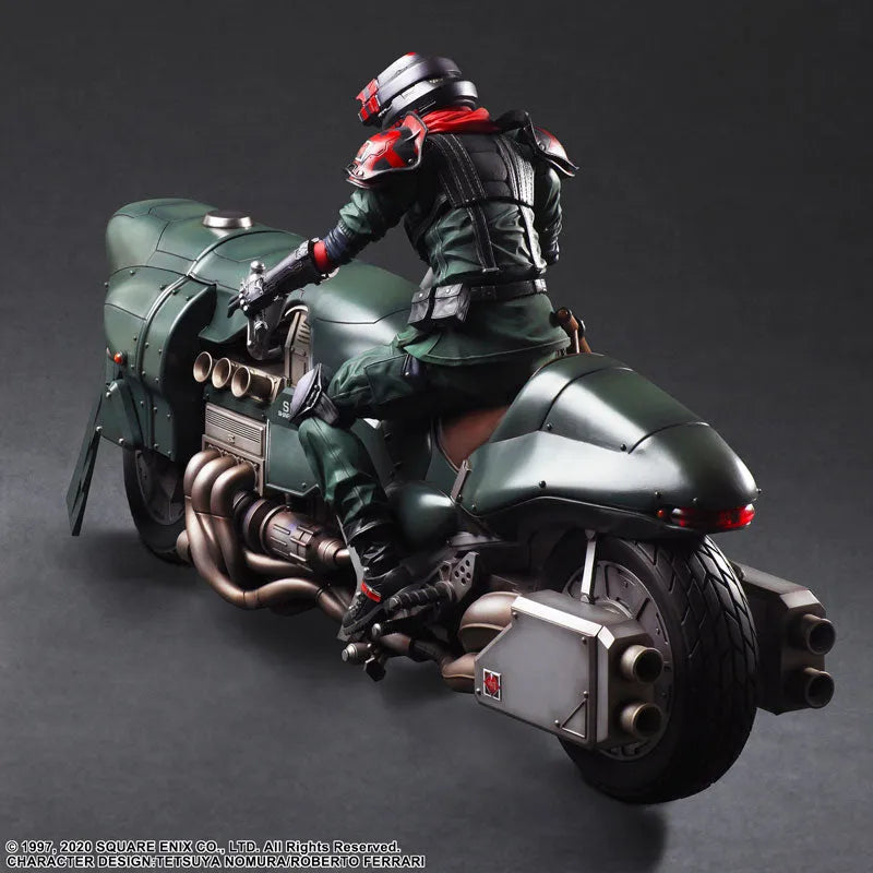 Final Fantasy VII Remake - Keibihei - Play Arts Kai - & Bike Set (Square Enix)ㅤ – Square Enix – ActionFigureBrasil