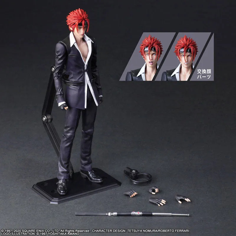 Final Fantasy VII Remake - Reno - Play Arts Kai (Square Enix)ㅤ – Square Enix – ActionFigureBrasil