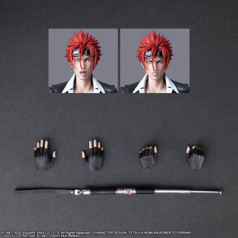 Final Fantasy VII Remake - Reno - Play Arts Kai (Square Enix)ㅤ – Square Enix – ActionFigureBrasil