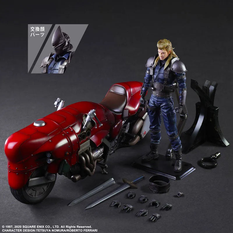 Final Fantasy VII Remake - Roche - Play Arts Kai - & Bike Set (Square Enix)ㅤ – Square Enix – ActionFigureBrasil