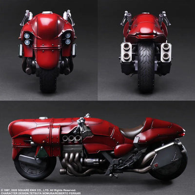 Final Fantasy VII Remake - Roche - Play Arts Kai - & Bike Set (Square Enix)ㅤ – Square Enix – ActionFigureBrasil — com base expositora
