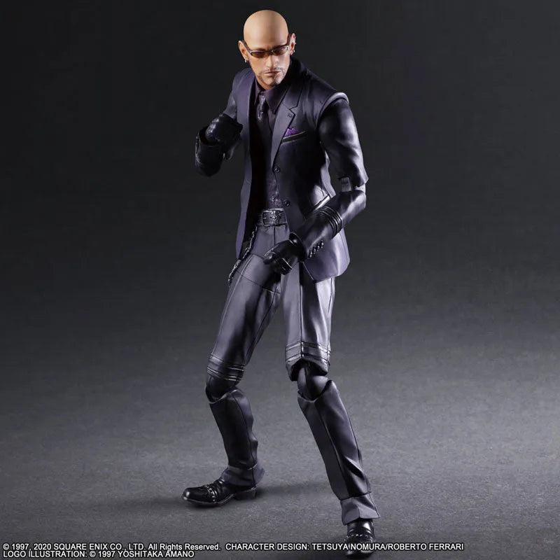 Final Fantasy VII Remake - Rude - Play Arts Kai (Square Enix)ㅤ – Square Enix – ActionFigureBrasil